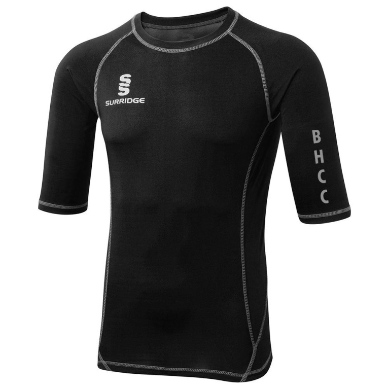 Bardon Hill CC Premier Short Sleeve Sug - Black