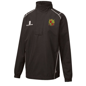 Bardon Hill CC 1/4 Zip Rain Jacket Black
