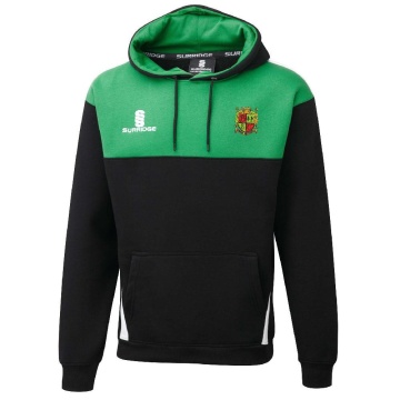 Bardon Hill CC Blade Hoody Black/Emerald/White